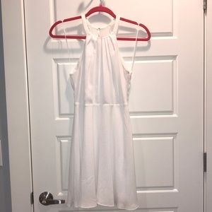 Worn twice. Mini white dress.